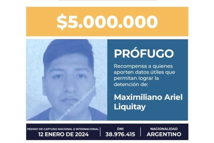 Maximiliano Ariel Liquitay fue sentenciado a 9 años y medio de prisión por integrar una organización narcocriminal. Maximiliano Ariel Liquitay fue sentenciado a 9 años y medio de prisión por integrar una organización narcocriminal.