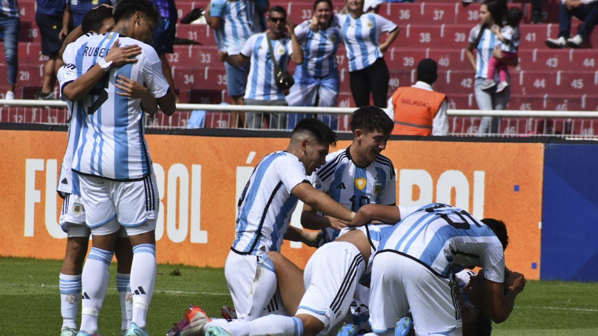 South American: the Sub 17 started the final Hexagonal on the right foot