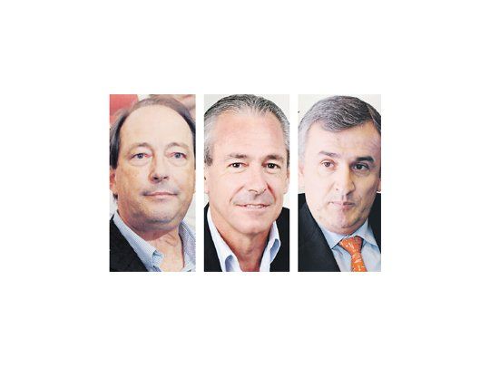 Ernesto Sanz, Mario Barletta, Gerardo Morales