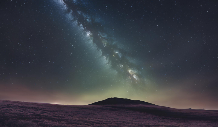 Las partículas de luces pueden aparecer en cualquier momento de la noche. Las partículas de luces pueden aparecer en cualquier momento de la noche.