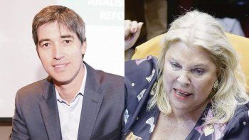 Adrián Pérez y Elisa Carrió