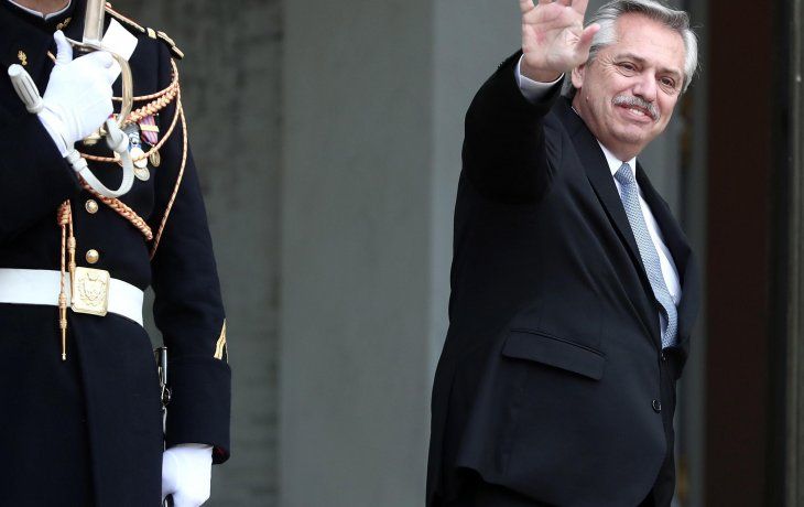 Fernández regresó de europa y se reunió con Cafiero