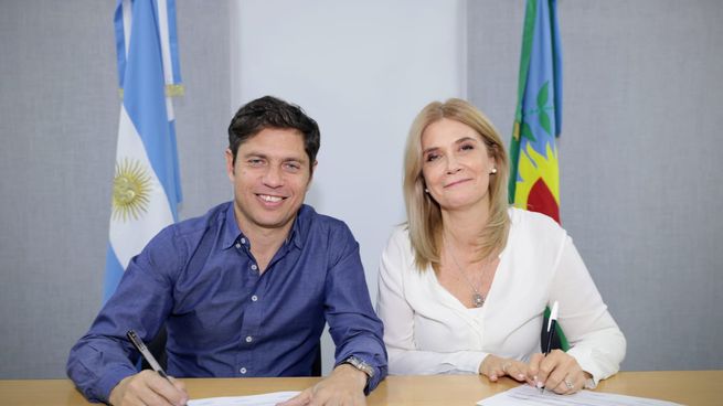 Magario y Kicillof van por la reelección.&nbsp;