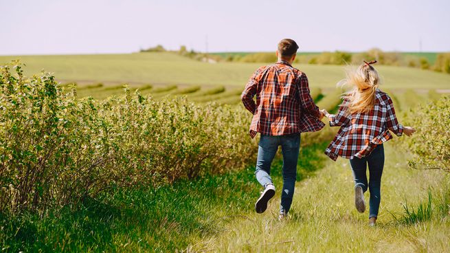 Los feriados permiten viajar y disfrutar de la naturaleza.