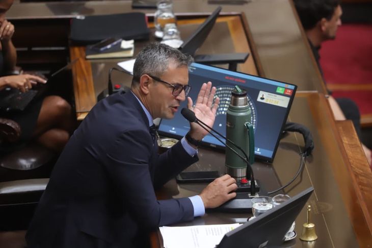 Martín Menem presidió la primera sesión del año en Diputados. Martín Menem presidió la primera sesión del año en Diputados.