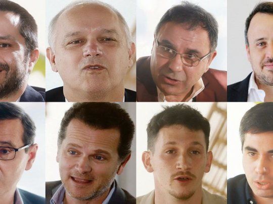 Juan José Bonora, Martín Ruiz, Daniel Gallego, César Gazzo Huck, Sergio Fernández Mena, Guillermo Jejcic, Hernan Zeleski y Gabriel Weitz