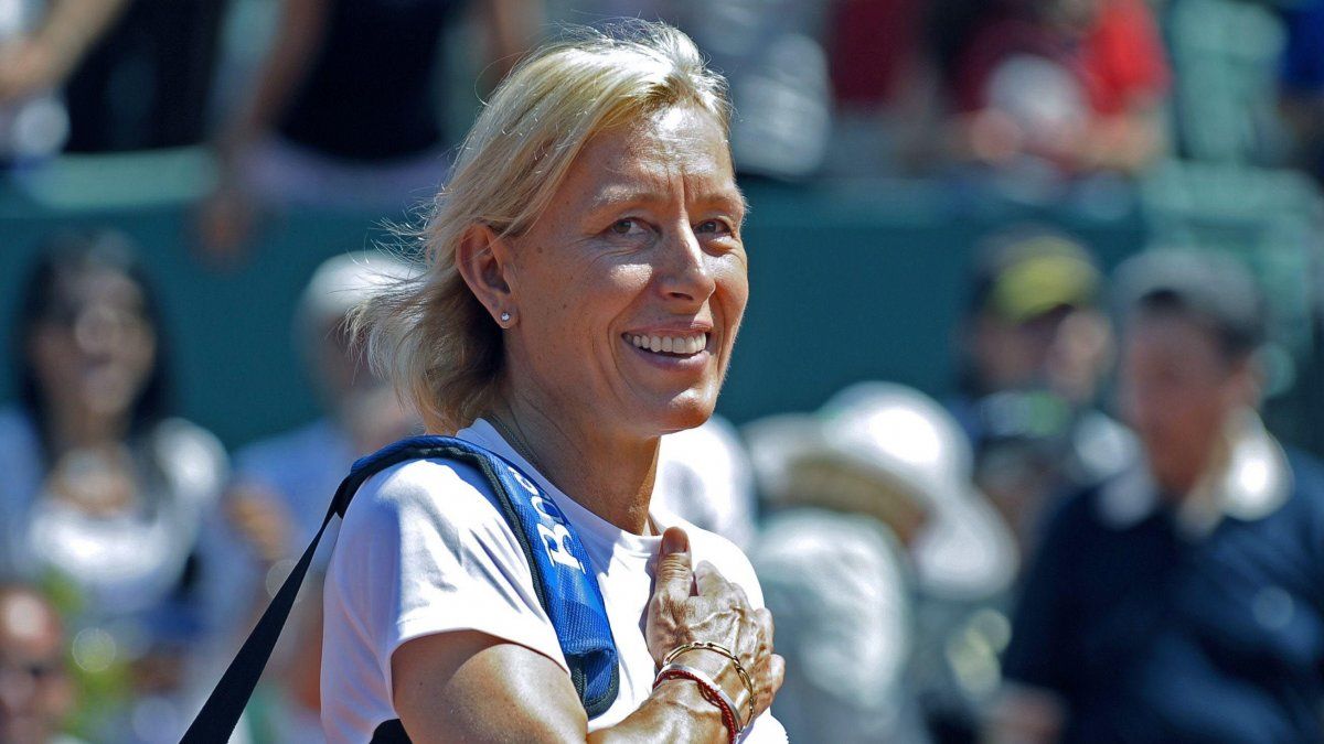 The hard moment that Martina Navratilova is going through: “I will fight with everything I have”