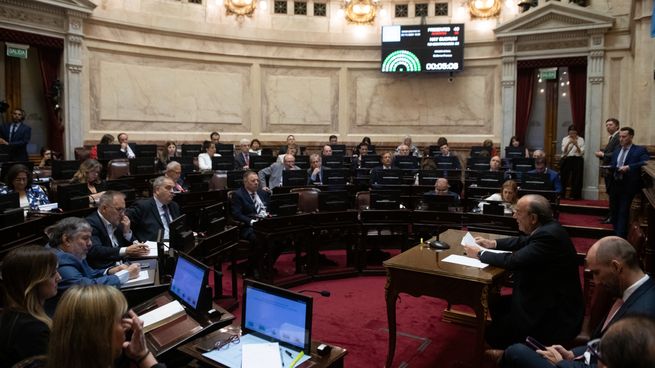 Guillermo Francos en el Senado de la Nación en noviembre del 2024.