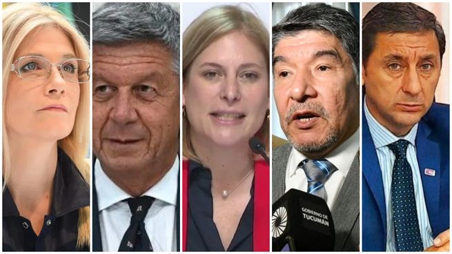 Anotados: Verónica Magario, Gustavo Menna, Gisela Scaglia, Miguel Acevedo y Carlos Silva Neder.