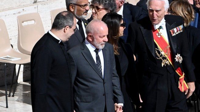 Lula da Silva habló de la partida del papa Francisco.