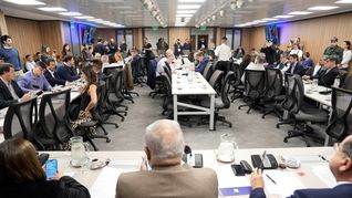 Dirigentes de cámaras textiles formaron parte de una reunión informativa en Diputados.