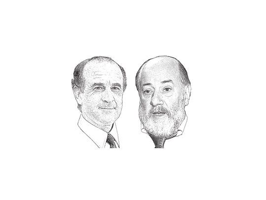 Oscar Parrilli y Claudio Bonadio