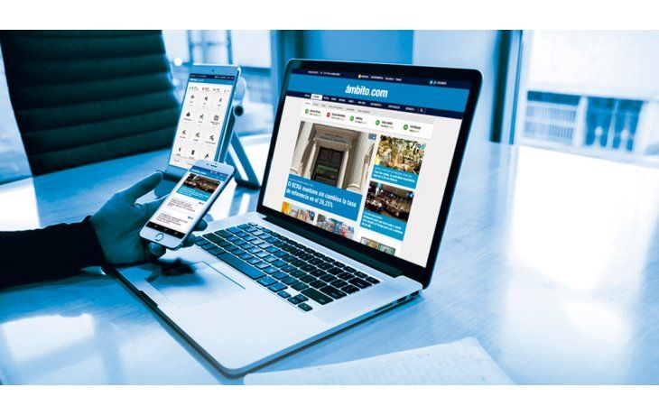 ámbito.com se consolida como el portal económico más leído del país