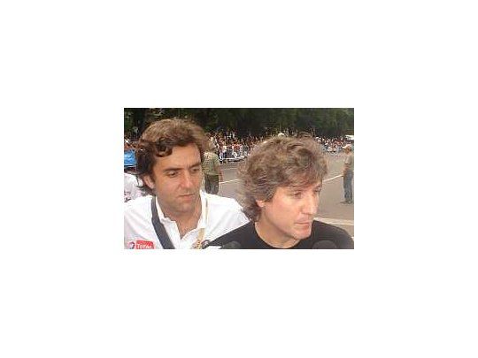 Boudou estuvo en el Dakar y habló de todo.