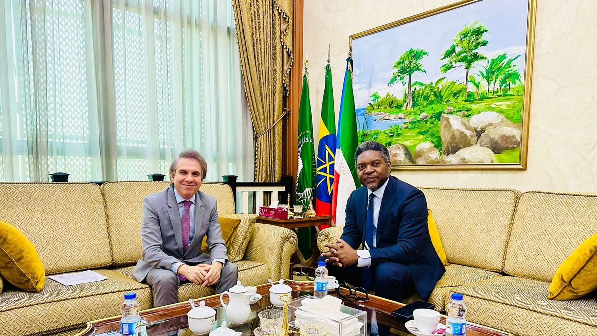 Argentine representative before the African Union met with a dictator