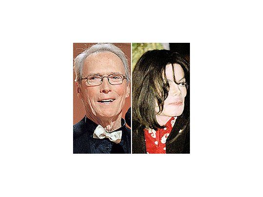 Clint Eastwood y Michael Jackson