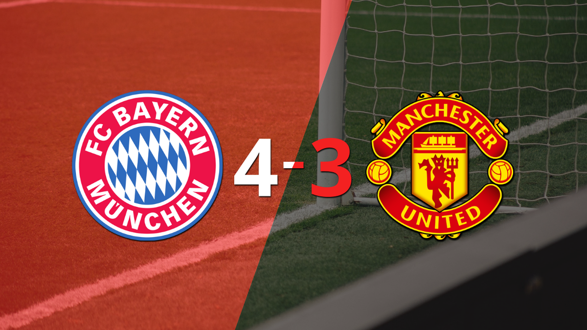 Manchester United fell to Bayern Munich with Casemiro’s double