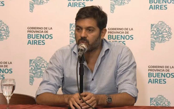 El ministro de Gabinete de la Provincia, Carlos Bianco.