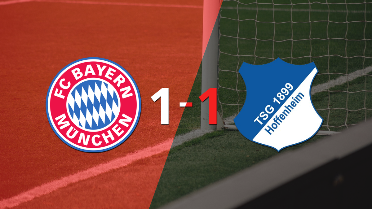 Bayern Múnich Logró Sacar El Empate De Local Frente A Hoffenheim