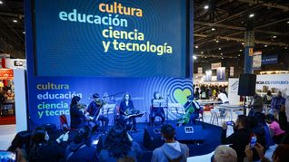 Otros tiempos: el stand del Ministerio de Cultura de la Nación en la Feria del Libro