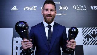 lionel messi, otra vez ganador del premio the best
