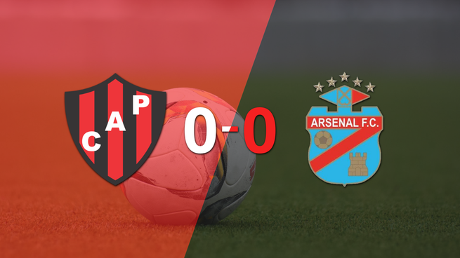 Patronato y Arsenal igualaron sin goles en el marcador