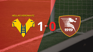 con un solo tanto, hellas verona derroto a salernitana en el estadio marcantonio bentegodi