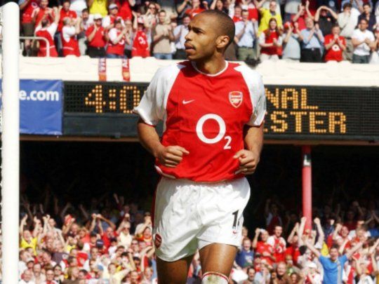 Thierry Henry jugó en el Arsenal desde 1999 hasta el 2007, y del 2011 hasta el 2012