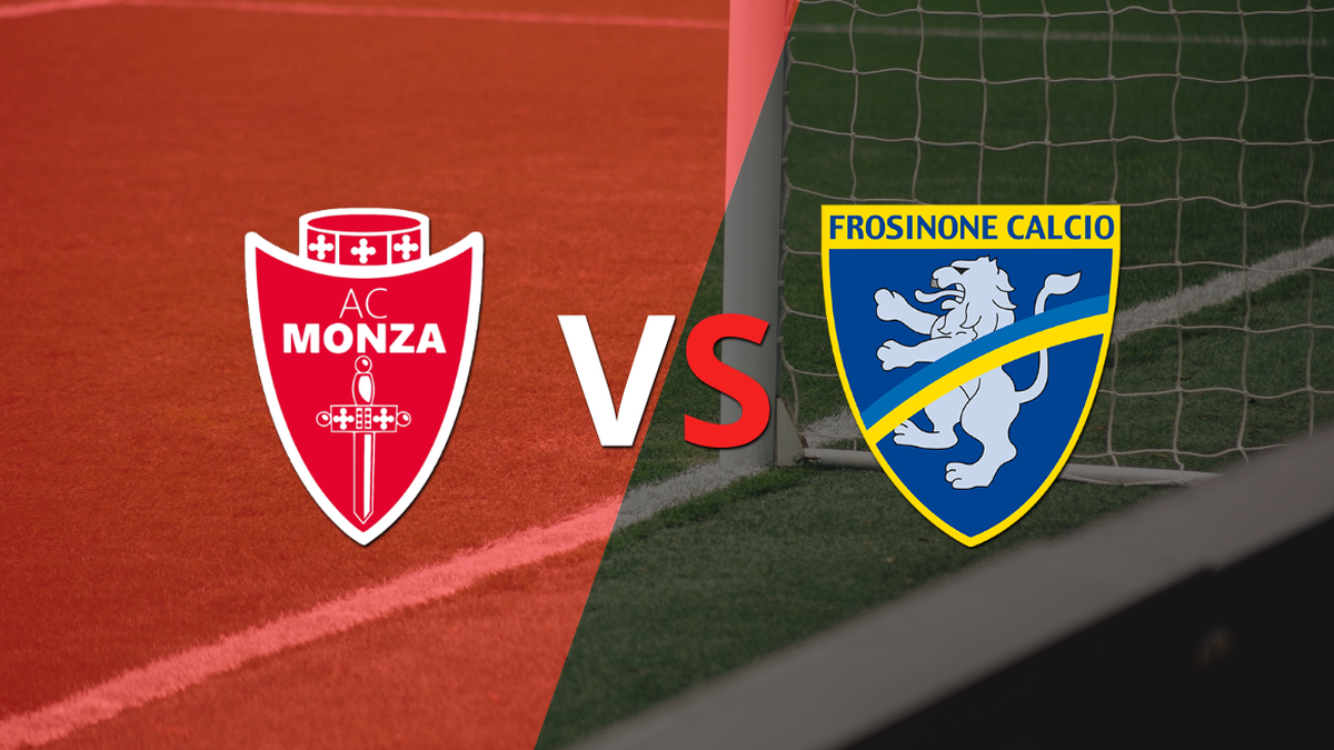 Frosinone enters the second half with a 1-0 lead