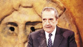 Raúl Alfonsín.  