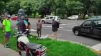 Alfonso Prat Gay protagonizó un choque en recoleta.&nbsp;