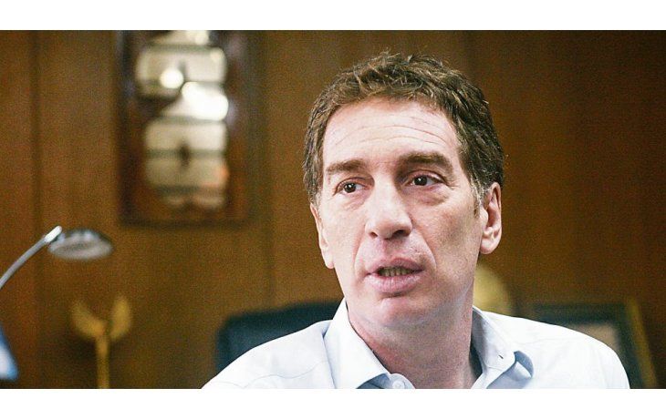 ámbito.com | Locuaz. Diego Santilli, ayer en Ámbito Financiero. Foto: Ignacio Petunchi.