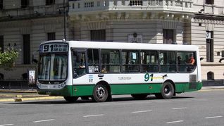 Empieza el paro de colectivos en AMBA