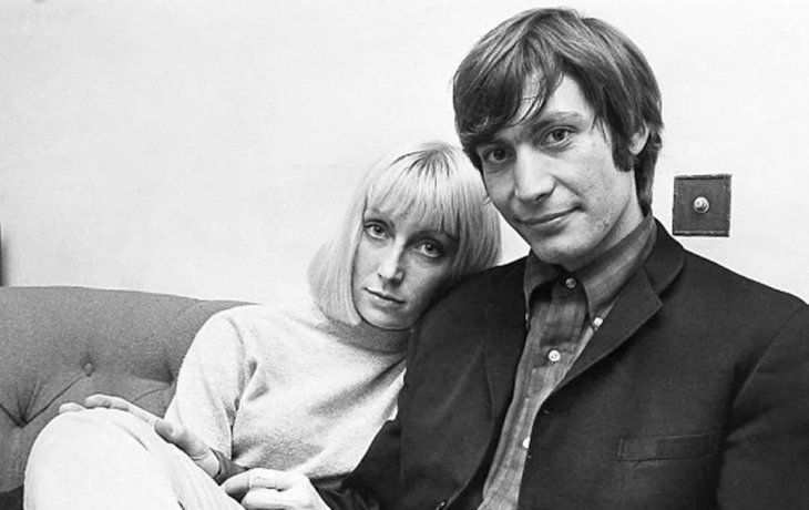 Dolor en los Rolling Stones: murió Shirley, la viuda de Charlie Watts
