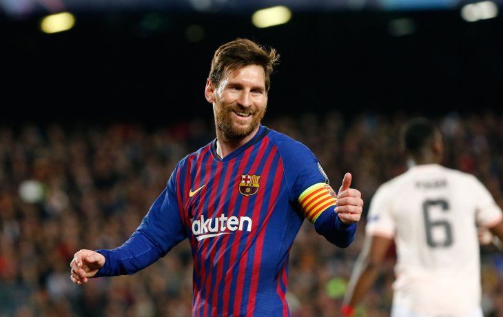 Lionel Messi tiene motivos para sonreír.