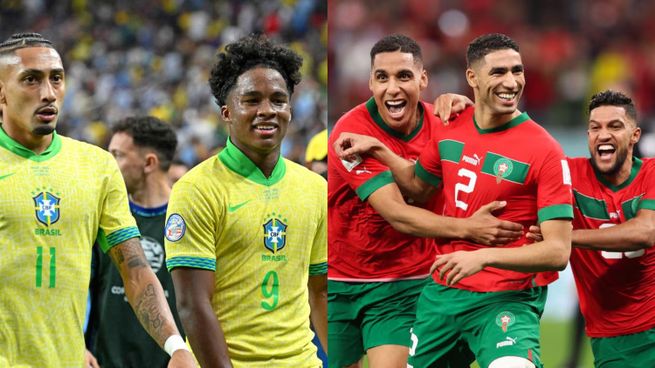 Brasil contra Marruecos, el partido estelar del sábado 13 de junio