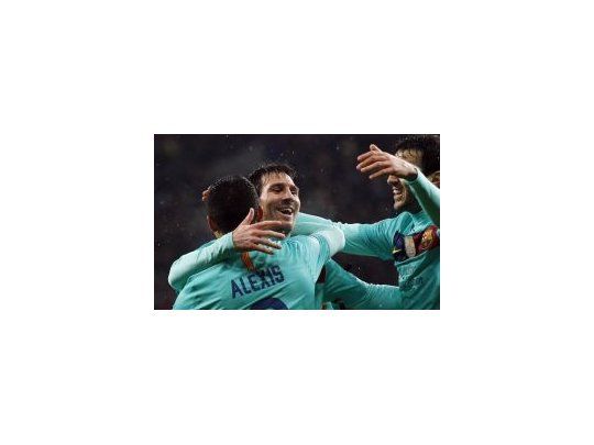 Volvió. Luego de la decepción en la Liga, Barcelona ganó nuevamente y recuperó la confianza.