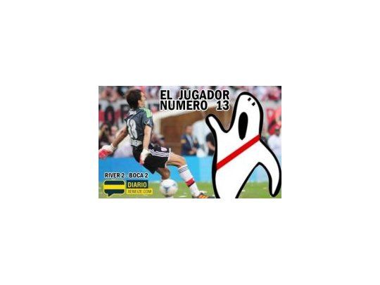Los afiches de Boca burlándose de River.