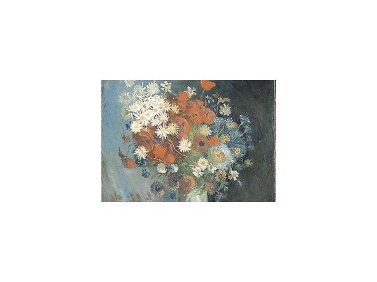 «Naturaleza muerta floral con amapolas y rosas», de Van Gogh, es la última de las obras autenticadas el último año, y que incluyeron otras de Leonardo, Goya y Rembrandt.