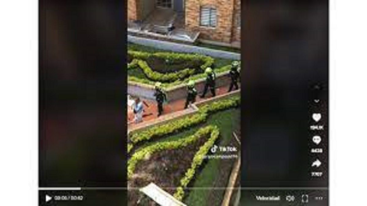 She found out that her husband was cheating on her, she threw her things out the window, and it went viral on TikTok