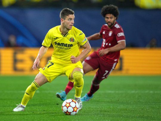 Giovanni Lo Celso jugó un gran partido en el triunfo de Villarreal sobre Bayern Munich por Champions League.