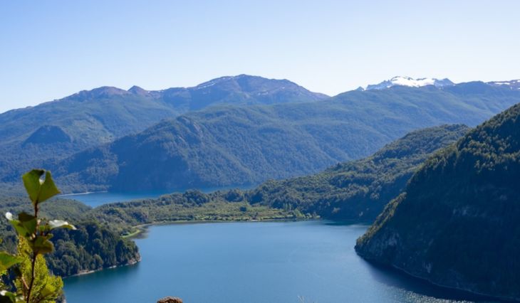 Un lago mágico en pleno territorio argentino. Un lago mágico en pleno territorio argentino.