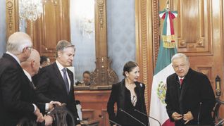 Encuentro. La reunión se centró en asegurar la ayuda de México para frenar una oleada de migrantes.