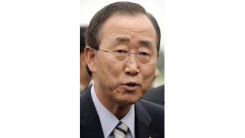 El secretario general de Naciones Unidas, Ban Ki-moon
