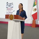 La Mañanera de Claudia Sheinbaum se suspende este viernes. La Mañanera de Claudia Sheinbaum se suspende este viernes.