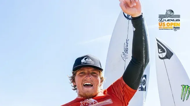 Alan Cleland se convirtió en el primer mexicano en ganar el US Open de Surf de los Estados. Unidos. Se impuso por 12.70-12.60 a su rival Marco Mignot.