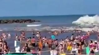 El meteotsunami que azotó Santa Clara del Mar se originó por un cambio brusco en la presión atmosférica. El meteotsunami que azotó Santa Clara del Mar se originó por un cambio brusco en la presión atmosférica.