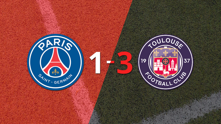 Toulouse logra remontada y gana 3-1 a PSG