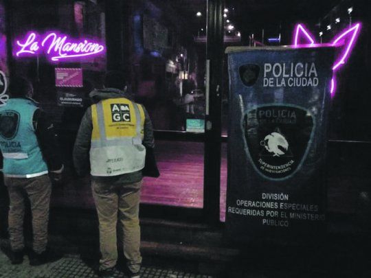 Operativo. El local estaba ubicado en Av. Montes de Oca al 600.