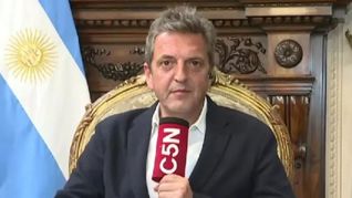 El ministro y candidato Sergio Massa habló en C5N.&nbsp;